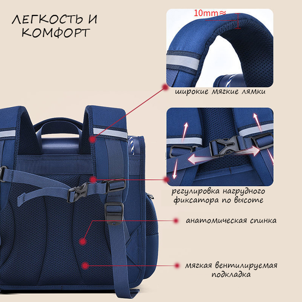 Ранец Paul Frank Satchel (Purple)