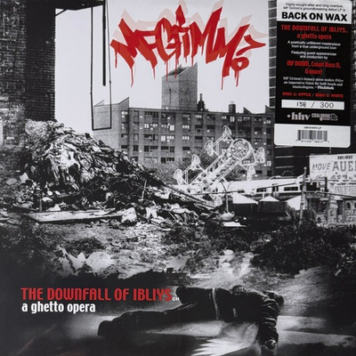 MF Grimm ‎– The Downfall Of Ibliys: A Ghetto Opera 2LP (Германия 2025г.) Red/White