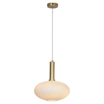 Подвесной светильник LSP-8353 матовое золото Ondulati Lussole LOFT