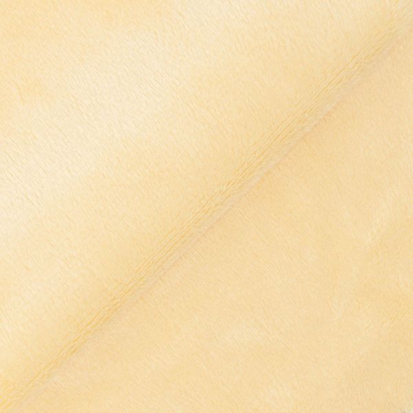 Плюш (ткань) Peppy PEV 273 г/м², 152 см / рул. 5 метров, 22 св.желтый/lt.yellow