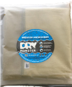 DRY MONSTER CARWASH &HOME Комплект микрофибр 3в1 (коралловый )