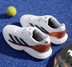 Мужские кросовки для Padel Adidas Courtquick Padel M - cloud white/core black/lucid orange