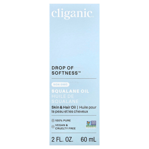 Cliganic, Drop of Softness™, сквалановое масло, 60 мл (2 жидк. унции)