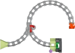 Конструктор LEGO Duplo 10425 Железнодорожный туннель и рельсы