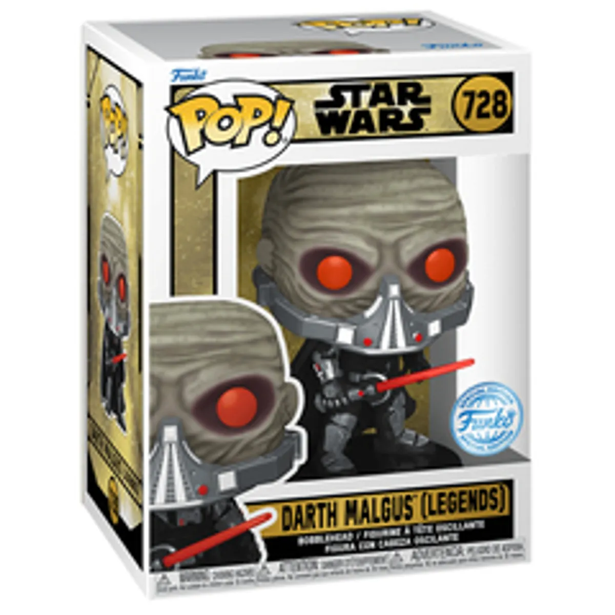 Funko POP! Star Wars: Darth Malgus (Exc) (728)