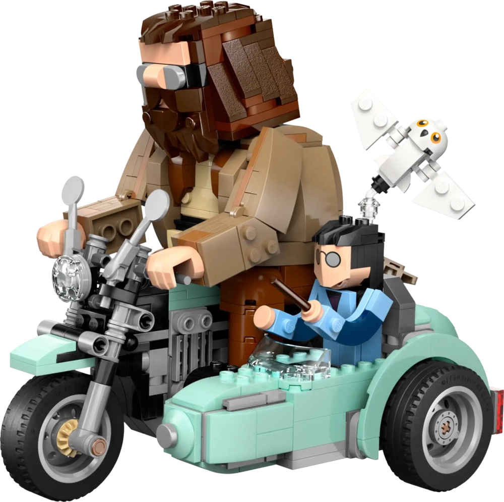 Конструктор LEGO Harry Potter 76443 Поездка Хагрида и Гарри на мотоцикле