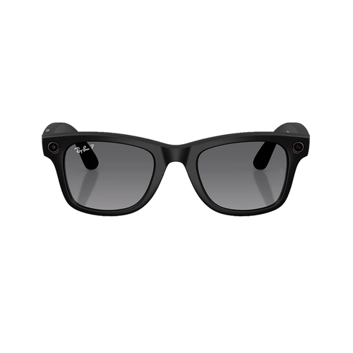Умные очки Ray-Ban Wayfarer Matte Black / Polar Gradient Graphite 150 - 50 (RW4006)