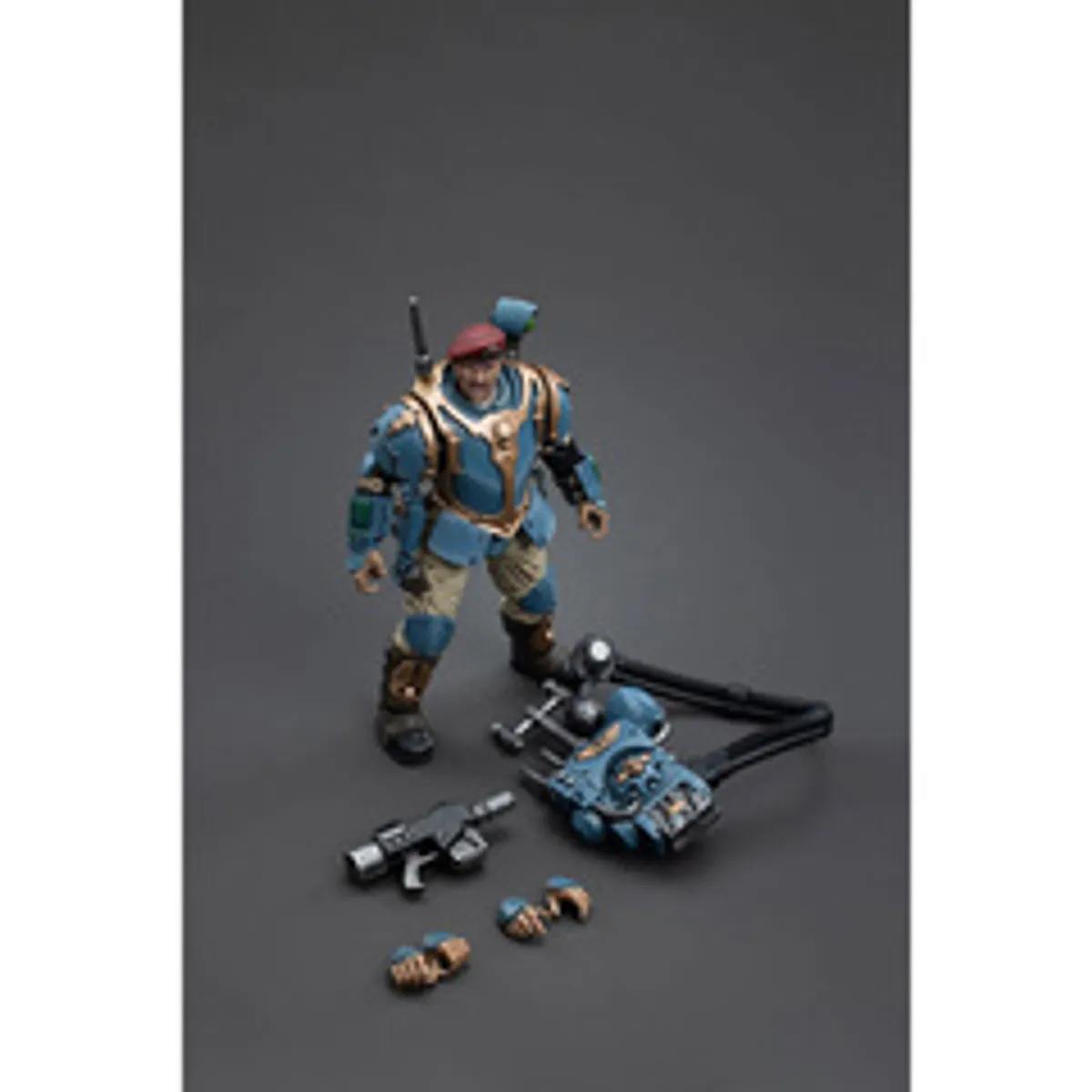 Фигурка Warhammer 40,000: Astra Militarum Tempestus Scions Command Squad 55th Kappic Eagles Vox Operator