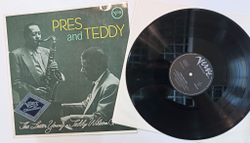 Винтажная виниловая пластинка LP The Lester Young Teddy Wilson Quartet Pres And Teddy (Germany)
