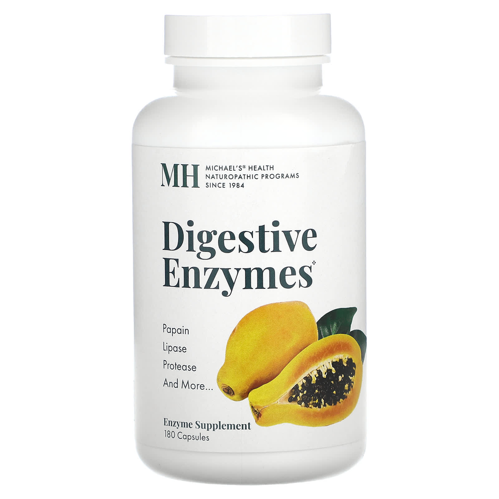 Michael's Health, Пищеварительные ферменты, 180 капсул