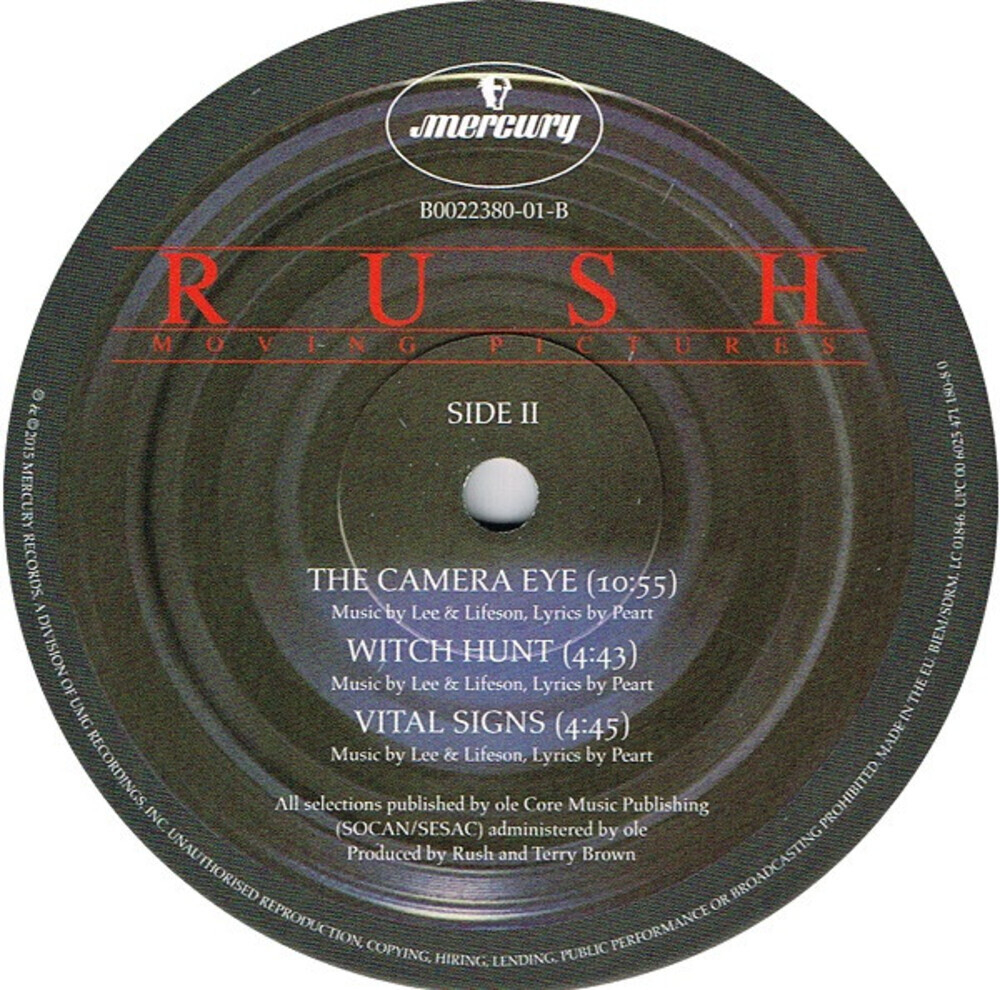 Rush / Moving Pictures (LP)
