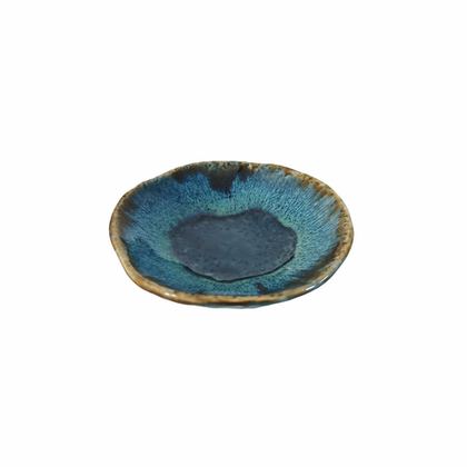 Блюдце 11х10 Roomers Tableware blue 110704