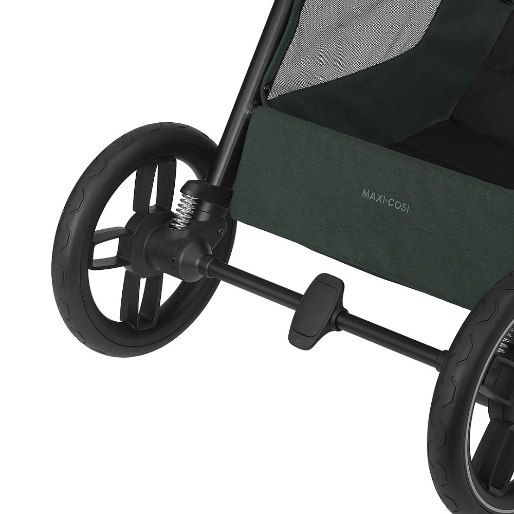 Коляска детская Maxi-Cosi Oxford Plus 3 в 1 с автокреслом CabrioFix Essential green 1978403110 Twillic Green/Зеленый