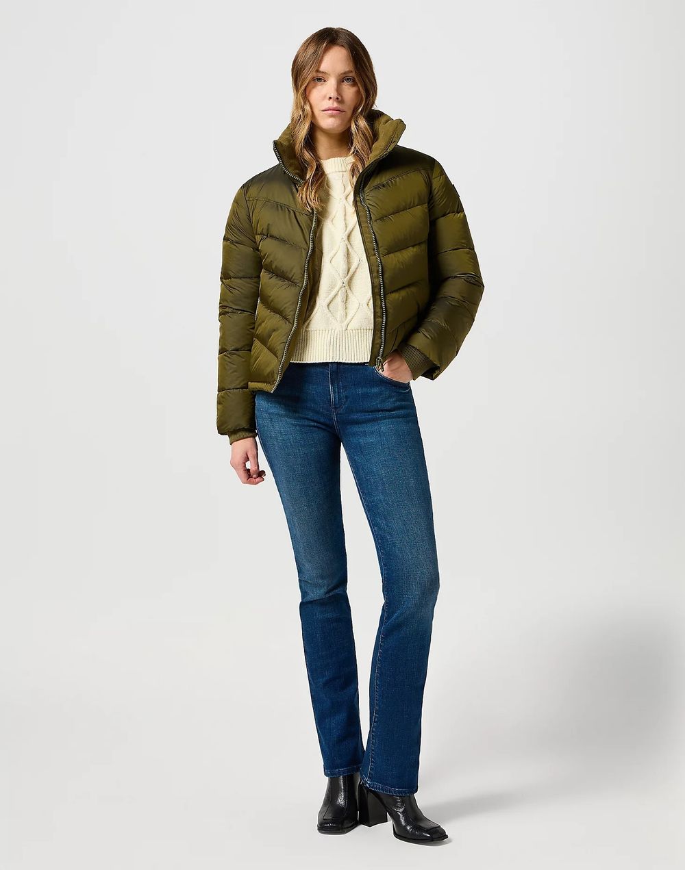 Джемпер женский WRANGLER CABLE KNIT SWEATER