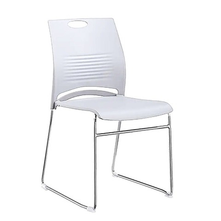 Офисный Пластиковый стул белый ARTZ-BS842-3C-White