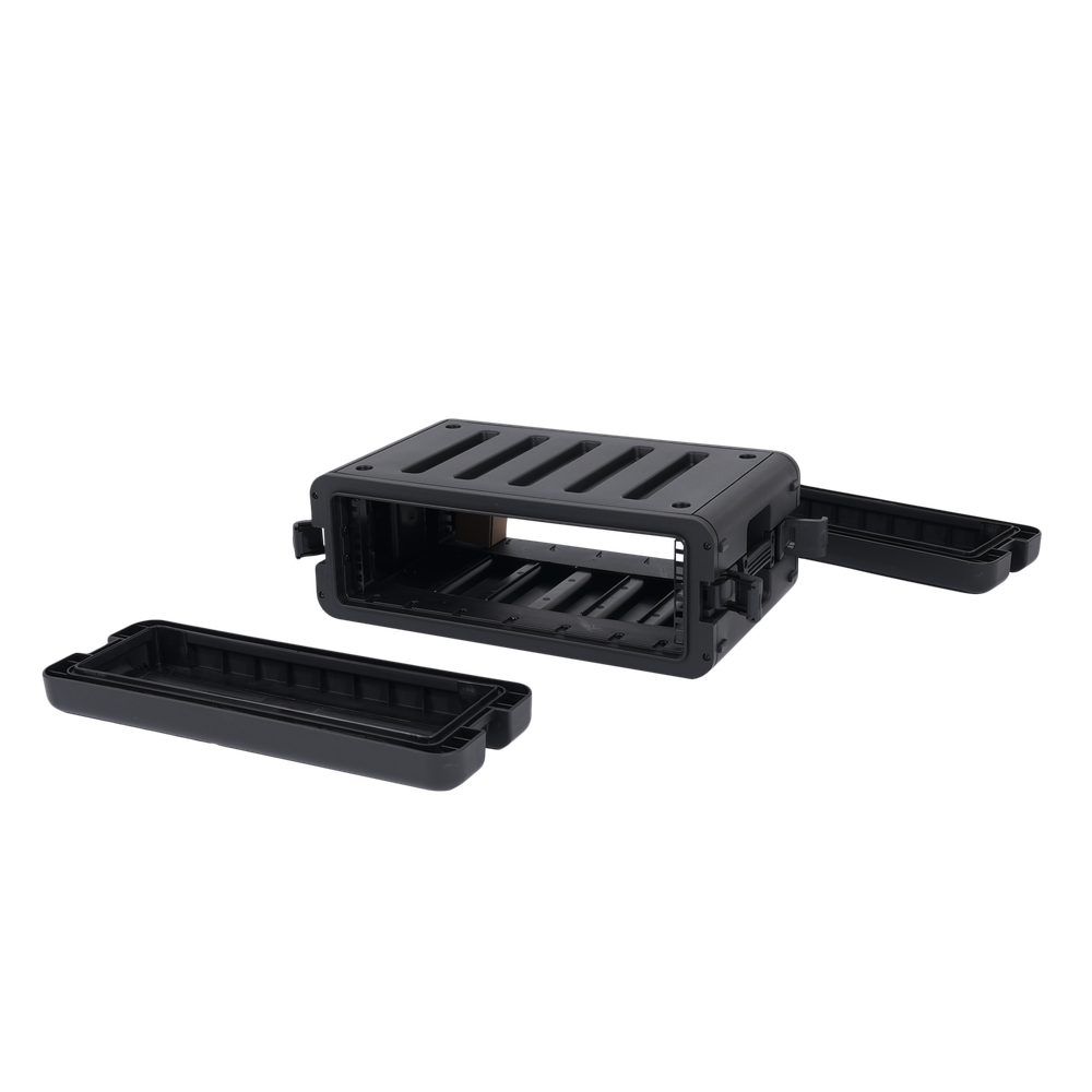 Ударопрочный пластиковый Рэковый кейс 2 юнита KZCASE@RACK3U30