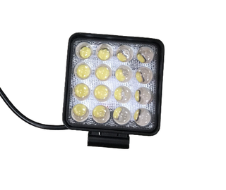 Фара светодиодная квадратная 48W NS1 10-30V рассеив. свет (110х42х140)