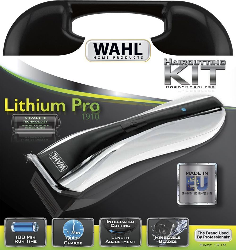 Машинка для стрижки волос Wahl Lithium PRO LED (1910.0467) - 5