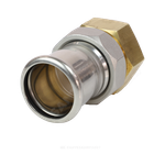 Муфта разъемная сталь нерж AISI 316L Дн 42х1 1/2" Ру16 пресс/ВР Inoxpres RM 184042003