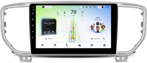 Магнитола для KIA Sportage 4 2018-2022 (штатная КЗВ) - Teyes CC4L монитор 9" IPS, Android 14, Быстрая, Snapdragon 662, CarPlay, 4G SIM-слот