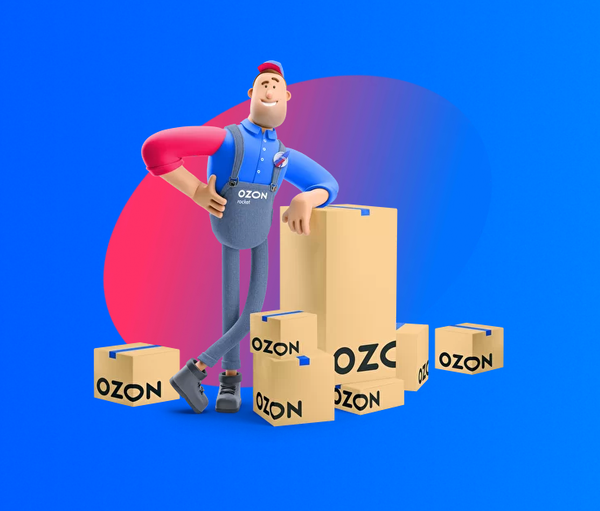 Запустили доставку по сети Маркетплейса "OZON"