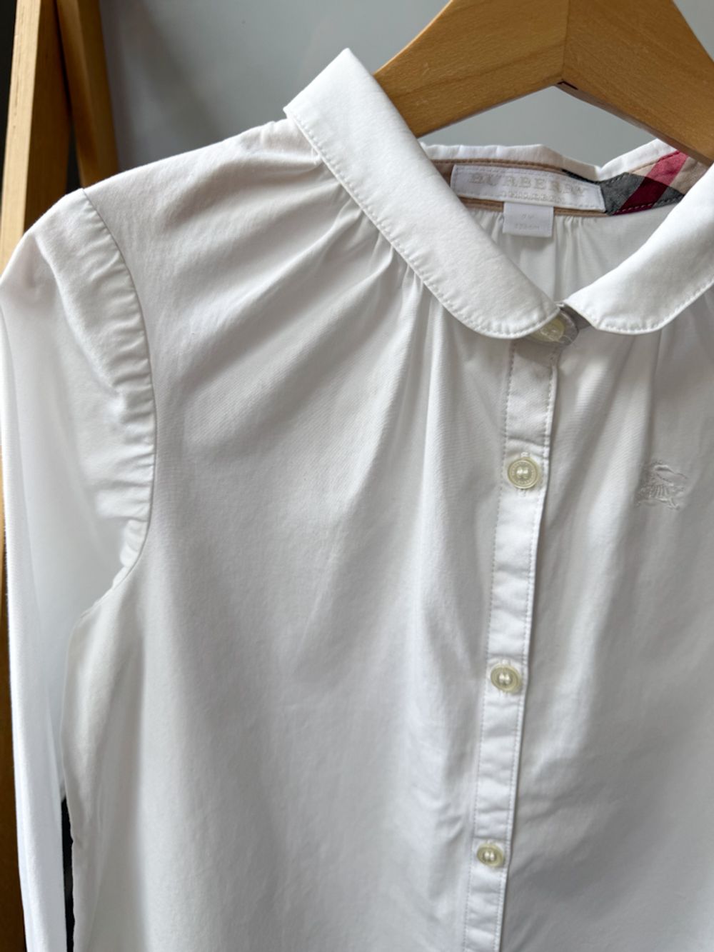 Хлопковая блузка Burberry, 122