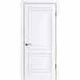 Межкомнатная дверь экошпон ДП-61 white pearl глухая