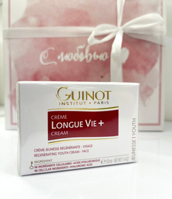 Омолаживающий крем Guinot Creme Longue Vie Cellulaire+  для всех типов кожи, 50ml