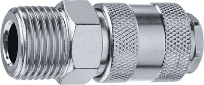ЗУБР 1/2″M - рапид муфта, переходник, Профессионал (64911-1/2)