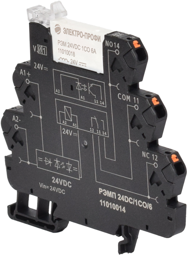 РЭМП 24VDC/1CO/6A