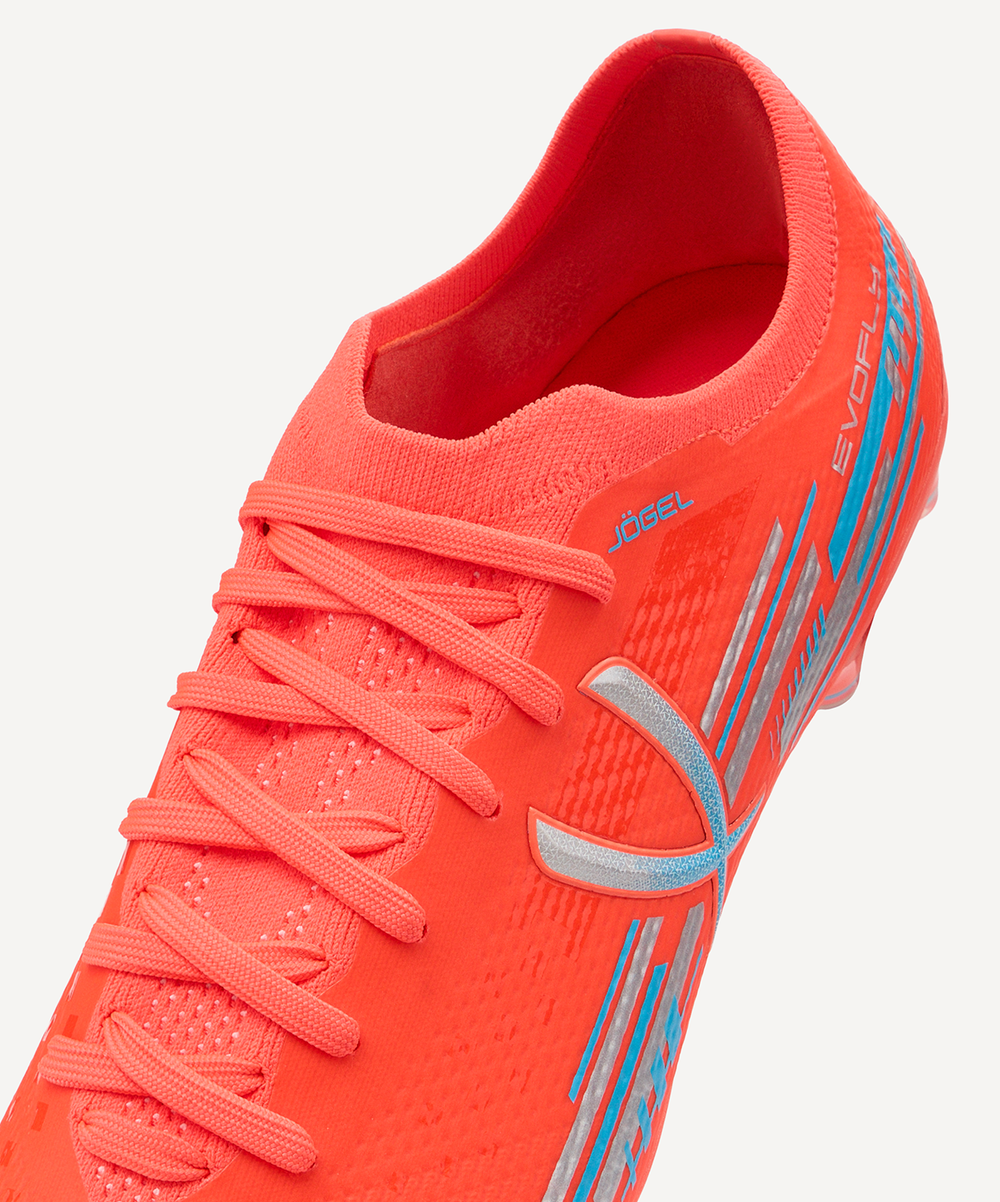 Бутсы футбольные Jogel Evofly FG PRO coral, коралловый