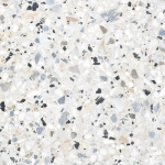 Керамогранит Alma Ceramica GFA57TRZ07L Terrazzo 57x57 белый лаппатированный под камень