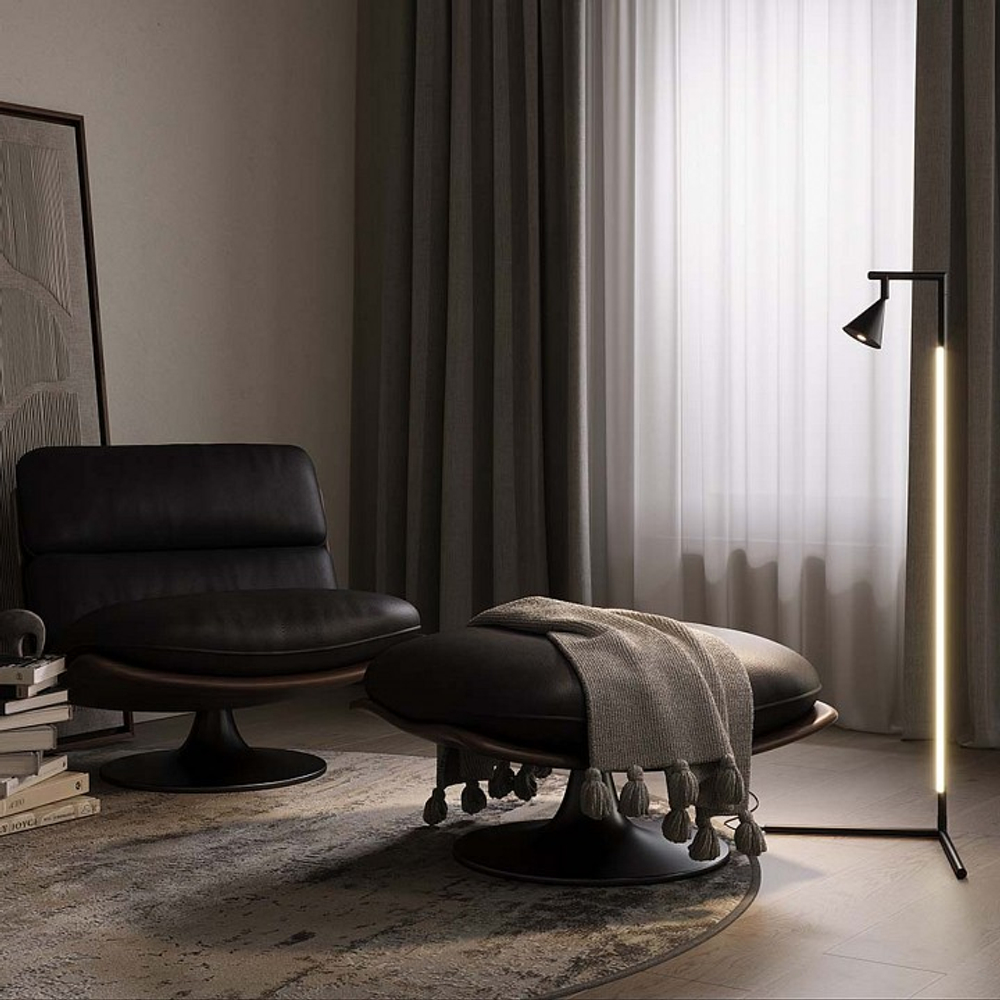 Торшер Maytoni Stripe MOD489FL-L20B3K