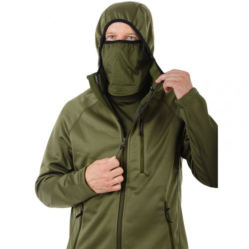 Толстовка мужская "Hunter", softshell, оливковый /olive, ХСН