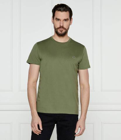 Футболка Lacoste - оливковый(TH6709)