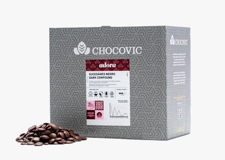 Глазурь кондит. Chocovic Темная Adora (1.5кг/кор)