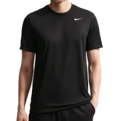 Теннисная футболка Nike Dri-Fit Legend - black/matte silver