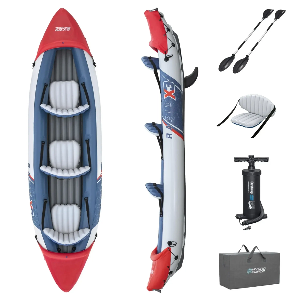 Каяк 3-местный Rapid X3, 381*100 см Bestway (65132)