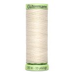Нитки отделочные Gutermann Top Stitch 30 (30 метров), 5 кат. | _802 молочно-бежевый