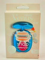 GILLETTE VENUS Snap EMBRACE Компактная бритва (станок+1 кассета) Travel Size  пластиковый чехол розового цвета.