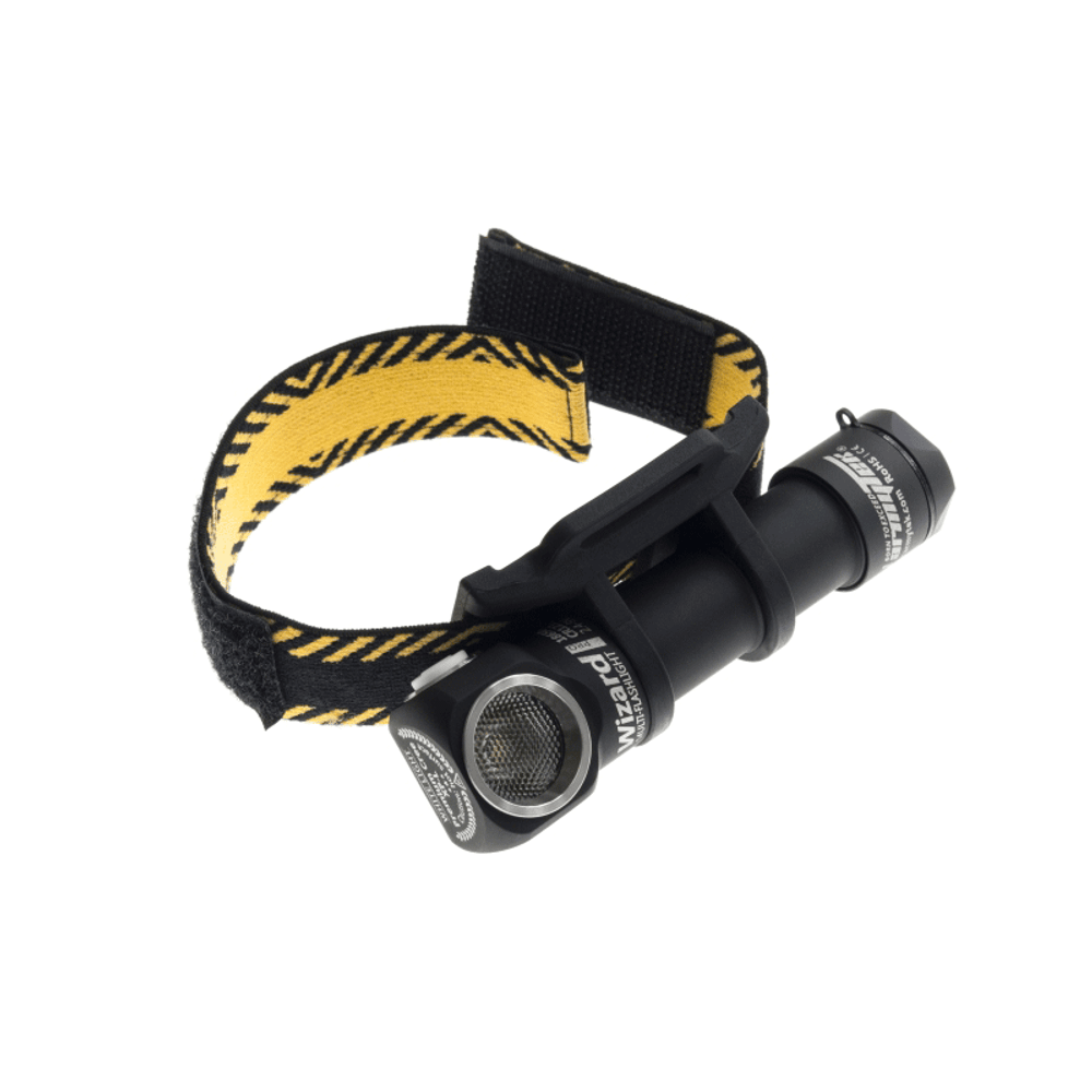 Фонарь Armytek Wizard Pro (Налобый)(Серебро)(Белый свет) XM-L2 1200лм 80м 1х18650 без батареек