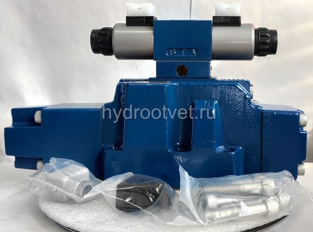 4WRZ32E1-360-7X/6EG24N9ETK4/D3V - Пропорциональный распределитель Ду32 без усилителя, номинальный расход 360 л/мин, схема E1, каналы управления ET - X и Y - внутренние