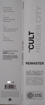 The Cult / Hidden City (Limited Edition)(2LP)