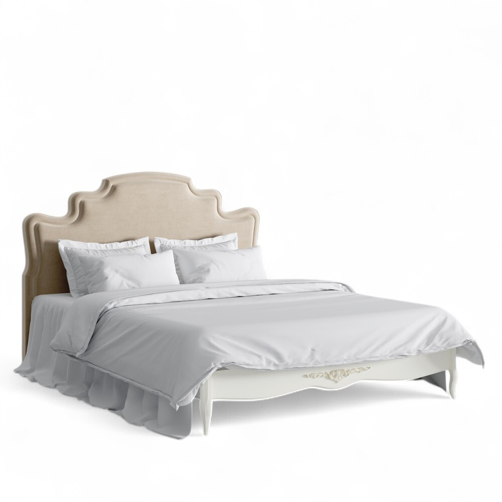 Кровать с мягким изголовьем 160*200 R636