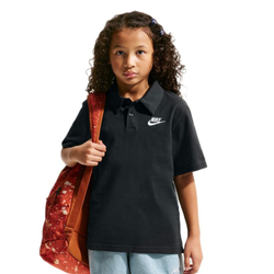Детская футболка Nike Kids Sportswear Club Knit Short Sleeve — black/white