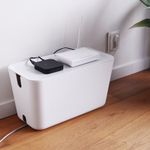 Органайзер для проводов cablebox большой белый