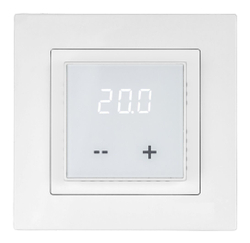 Терморегулятор/термостат программируемый ThermoLife X4.44, белый в рамки Schneider Electric Atlas Design
