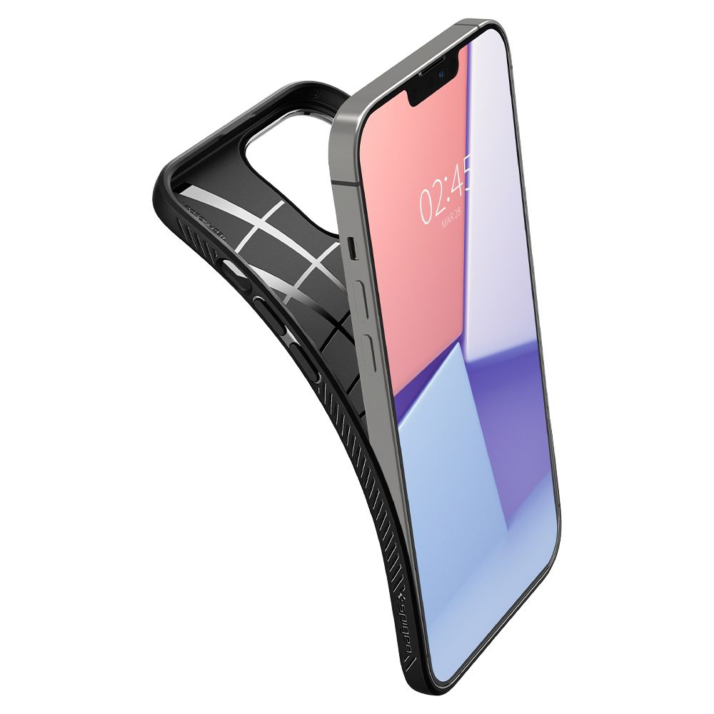 Чехол Spigen LIQUID AIR iPhone 13 PRO MAX MATTE BLACK