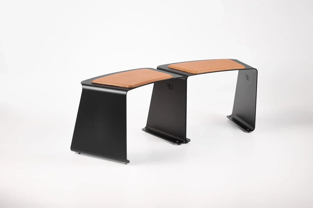 Уличное кресло STEEL SEAT ARC black (Up!Flame)