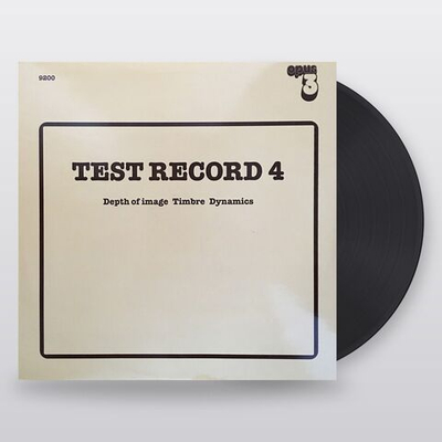 Test Record 4 (Depth Of Image, Timbre, Dynamics)